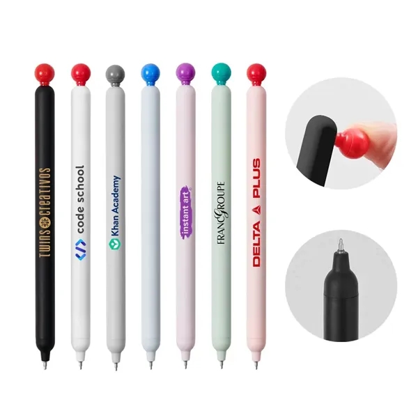 Kaco Gel Pen with Ball Topped Plunger... from ASI 31517 Admart Products / Admart Line