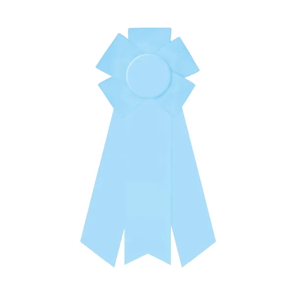 Rosette with 3 streamers, 2" middle dovetail and 1 5/8" sides... from ASI 93520 Ventura Inc