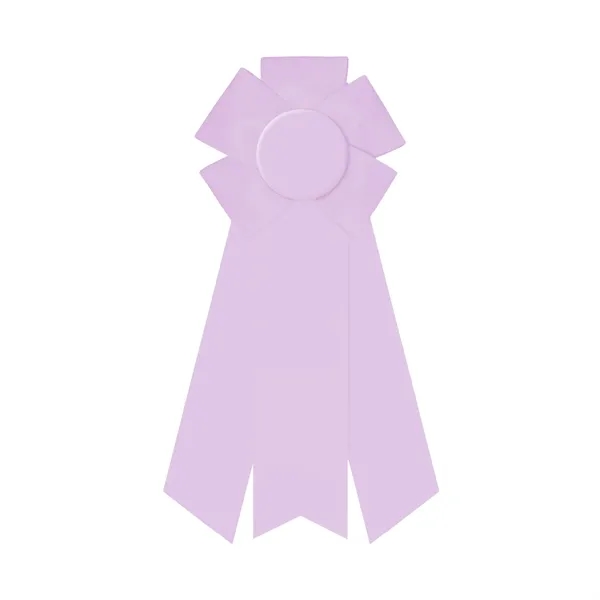 Rosette with 3 streamers, 2" middle dovetail and 1 5/8" sides... from ASI 93520 Ventura Inc