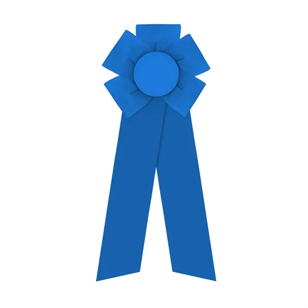 Rosette with two streamers 1 5/8" angled, 10" total length.... from ASI 93520 Ventura Inc