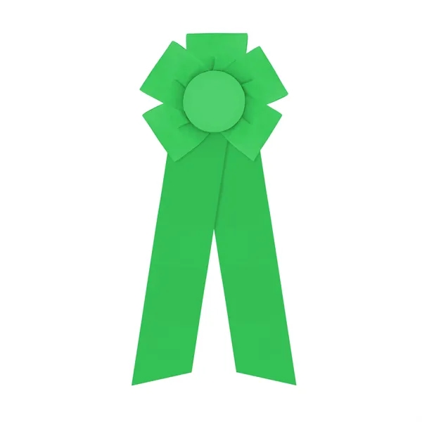 Rosette with two streamers 1 5/8" angled, 10" total length.... from ASI 93520 Ventura Inc