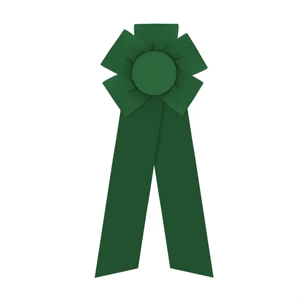 Rosette with two streamers 1 5/8" angled, 10" total length.... from ASI 93520 Ventura Inc