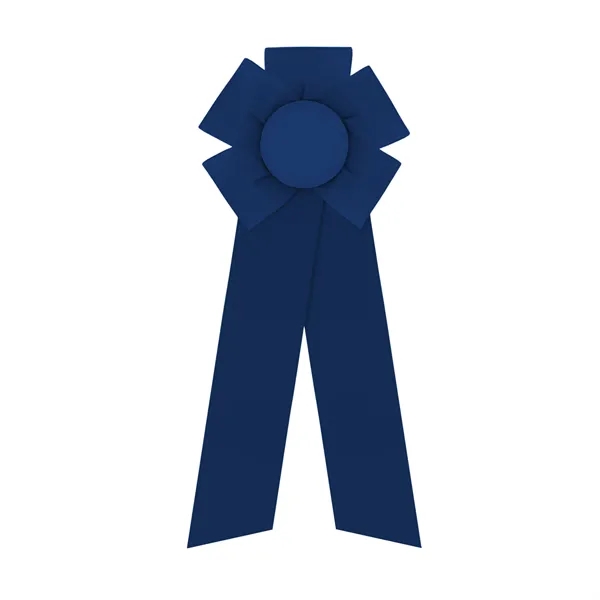 Rosette with two streamers 1 5/8" angled, 10" total length.... from ASI 93520 Ventura Inc