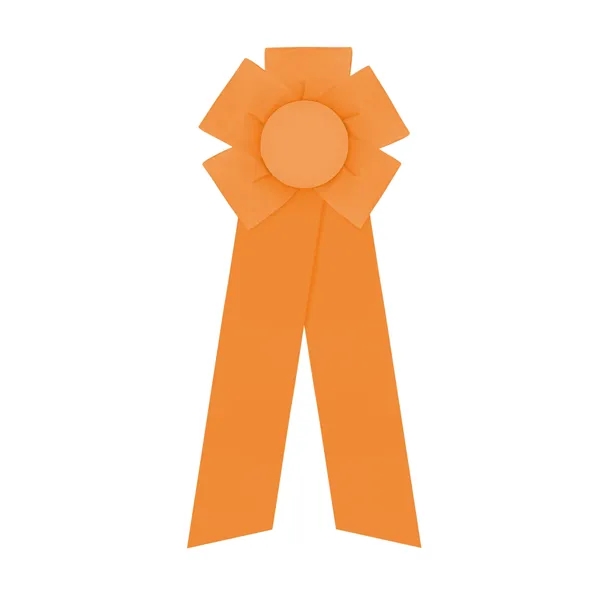 Rosette with two streamers 1 5/8" angled, 10" total length.... from ASI 93520 Ventura Inc