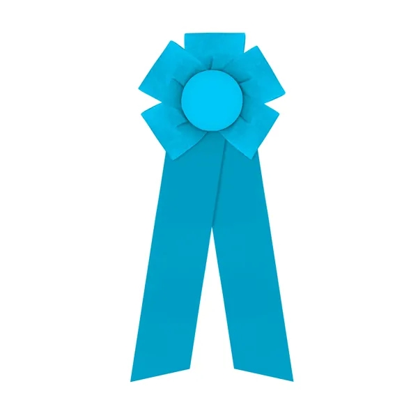 Rosette with two streamers 1 5/8" angled, 10" total length.... from ASI 93520 Ventura Inc