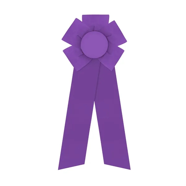 Rosette with two streamers 1 5/8" angled, 10" total length.... from ASI 93520 Ventura Inc