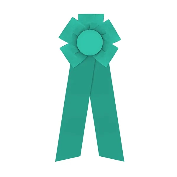 Rosette with two streamers 1 5/8" angled, 10" total length.... from ASI 93520 Ventura Inc