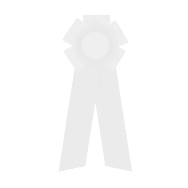 Rosette with two streamers 1 5/8" angled, 10" total length.... from ASI 93520 Ventura Inc