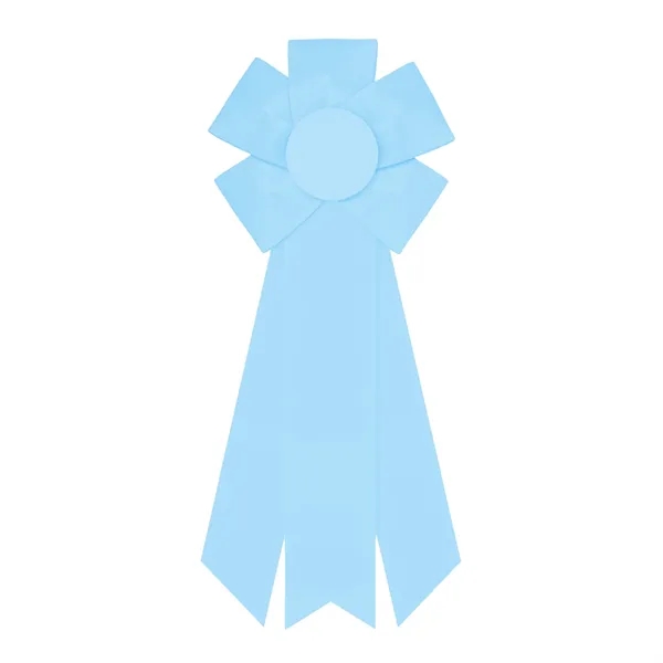 Rosette with 3 streamers 2" middle dovetail and 1 5/8" sides... from ASI 93520 Ventura Inc