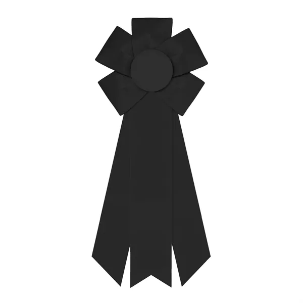 Rosette with 3 streamers 2" middle dovetail and 1 5/8" sides... from ASI 93520 Ventura Inc