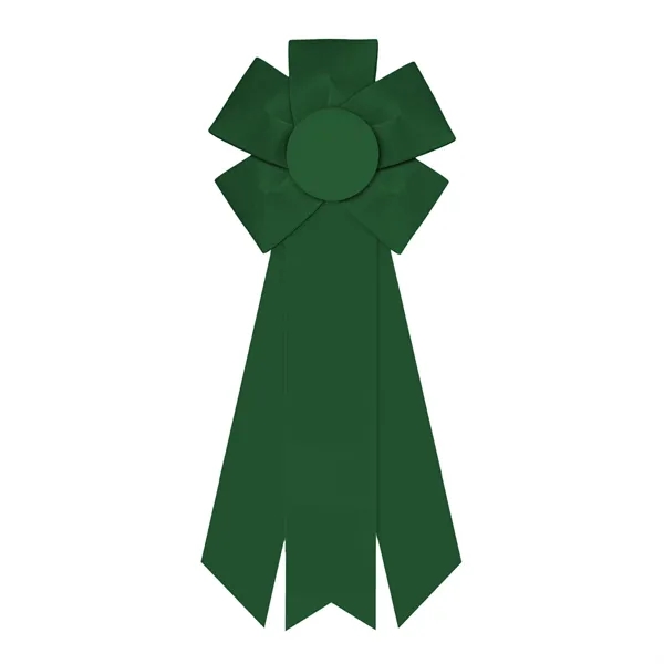 Rosette with 3 streamers 2" middle dovetail and 1 5/8" sides... from ASI 93520 Ventura Inc