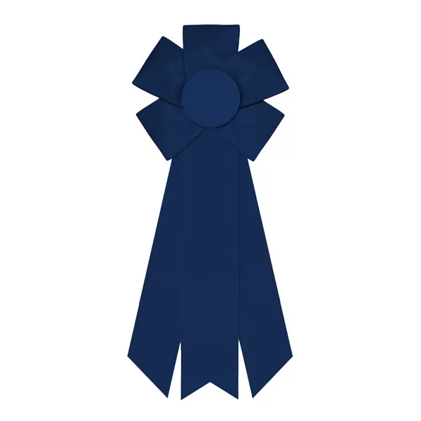 Rosette with 3 streamers 2" middle dovetail and 1 5/8" sides... from ASI 93520 Ventura Inc