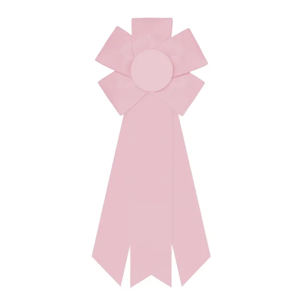 Rosette with 3 streamers 2" middle dovetail and 1 5/8" sides... from ASI 93520 Ventura Inc