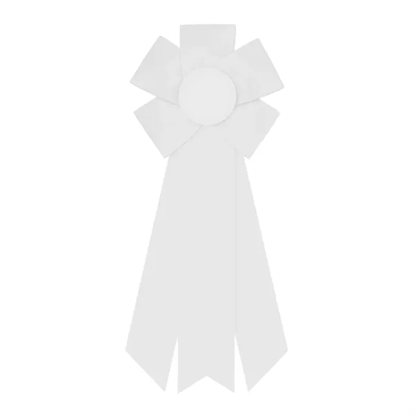 Rosette with 3 streamers 2" middle dovetail and 1 5/8" sides... from ASI 93520 Ventura Inc