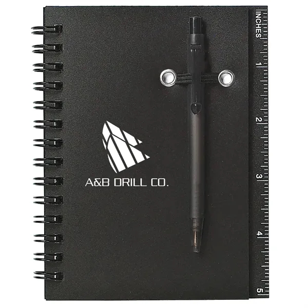 Spiral 50 page lined notebook and pen.... from ASI 61125 Hit Promotional Products / Hit®