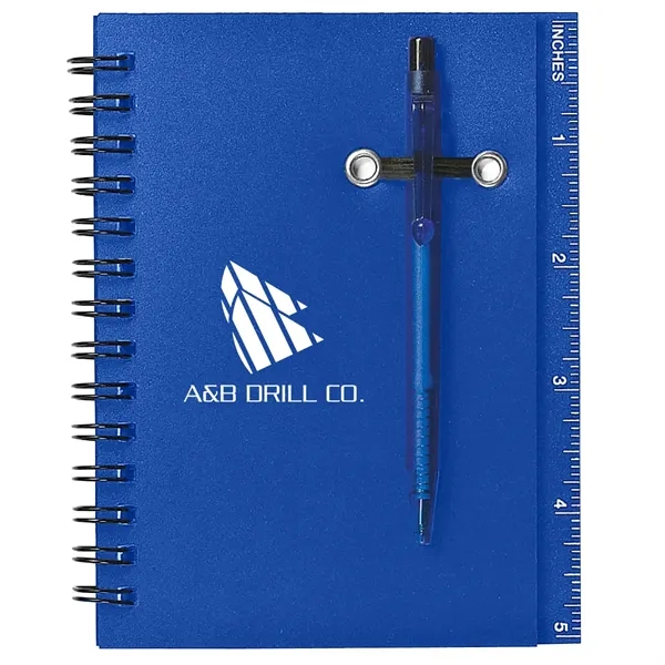 Spiral 50 page lined notebook and pen.... from ASI 61125 Hit Promotional Products / Hit®