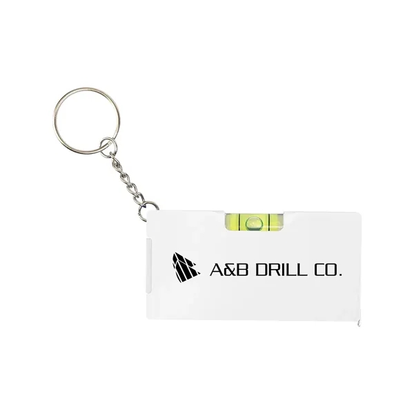 Keychain with tape measure, level and two screwdrivers.... from ASI 61125 Hit Promotional Products / Hit®