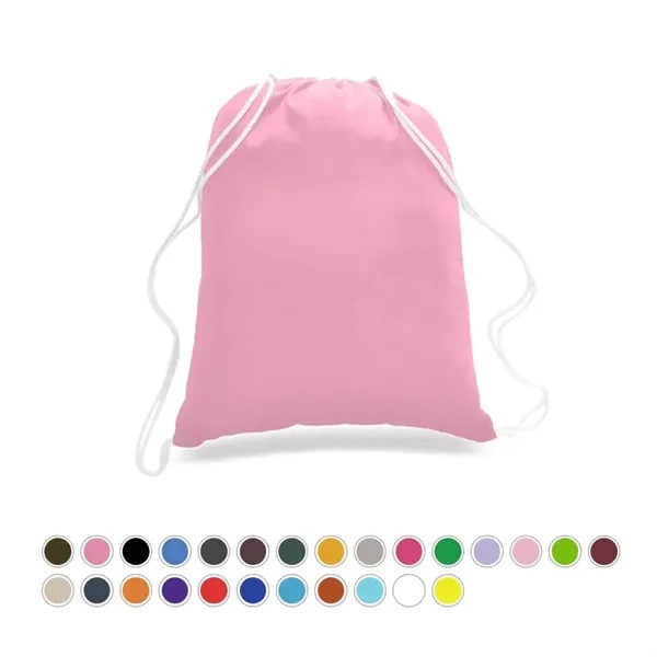 100% cotton. Drawstring.100% Cotton Sheeting Drawstring Sport Pack.... from ASI 72657 Active Life Promo / Apres Ski Active Life