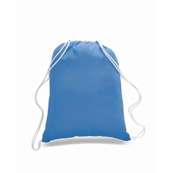 100% cotton. Drawstring.100% Cotton Sheeting Drawstring Sport Pack.... from ASI 72657 Active Life Promo / Apres Ski Active Life