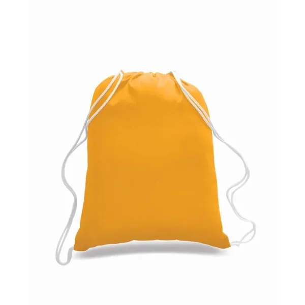 100% cotton. Drawstring.100% Cotton Sheeting Drawstring Sport Pack.... from ASI 72657 Active Life Promo / Apres Ski Active Life