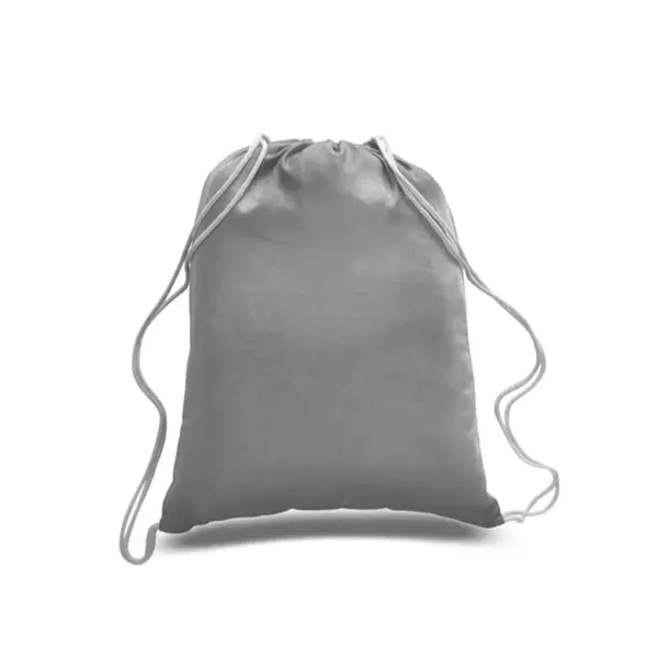 100% cotton. Drawstring.100% Cotton Sheeting Drawstring Sport Pack.... from ASI 72657 Active Life Promo / Apres Ski Active Life