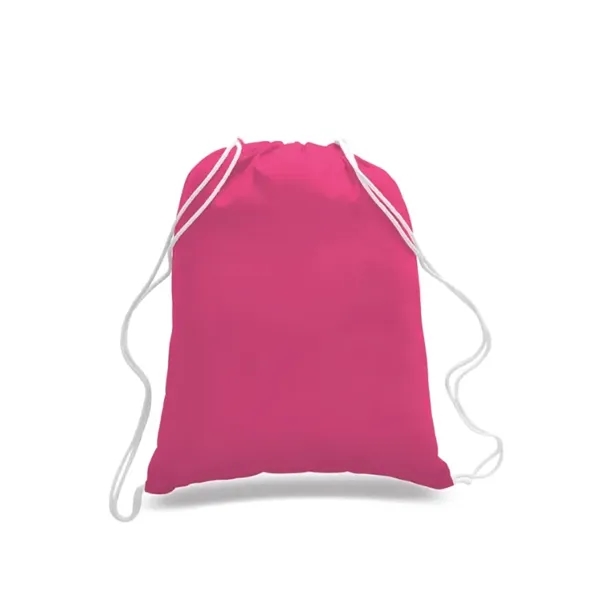 100% cotton. Drawstring.100% Cotton Sheeting Drawstring Sport Pack.... from ASI 72657 Active Life Promo / Apres Ski Active Life