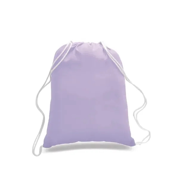 100% cotton. Drawstring.100% Cotton Sheeting Drawstring Sport Pack.... from ASI 72657 Active Life Promo / Apres Ski Active Life