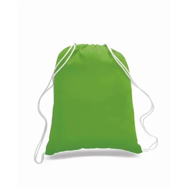 100% cotton. Drawstring.100% Cotton Sheeting Drawstring Sport Pack.... from ASI 72657 Active Life Promo / Apres Ski Active Life