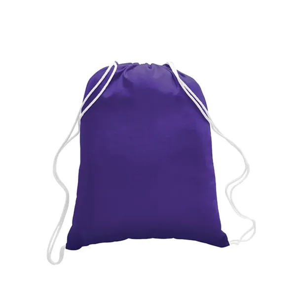 100% cotton. Drawstring.100% Cotton Sheeting Drawstring Sport Pack.... from ASI 72657 Active Life Promo / Apres Ski Active Life