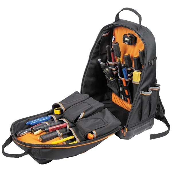 Klein Tools' Tradesman Pro™ XL Backpack features 6 tool storage pockets... from ASI 41561 Brand Box USA, LLC