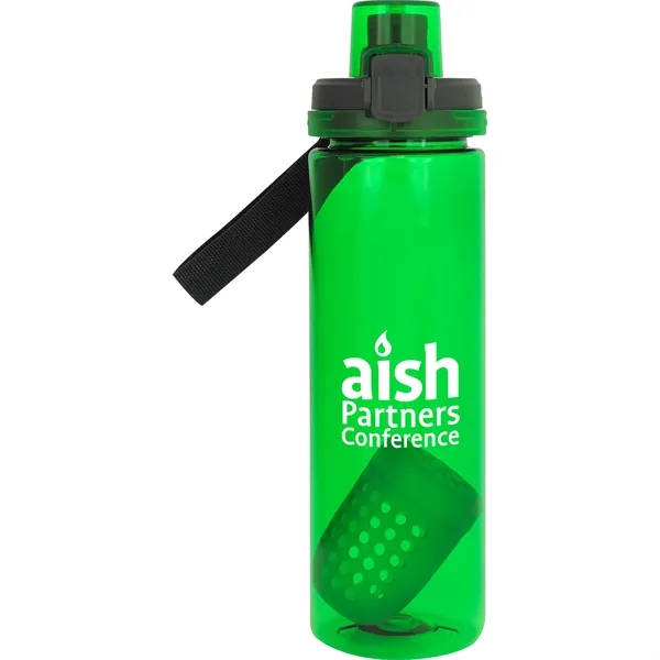 Locking Lid 24 oz. Colorful Bottle With Floating Infuser... from ASI 30208 A P Specialties / AP Specialties