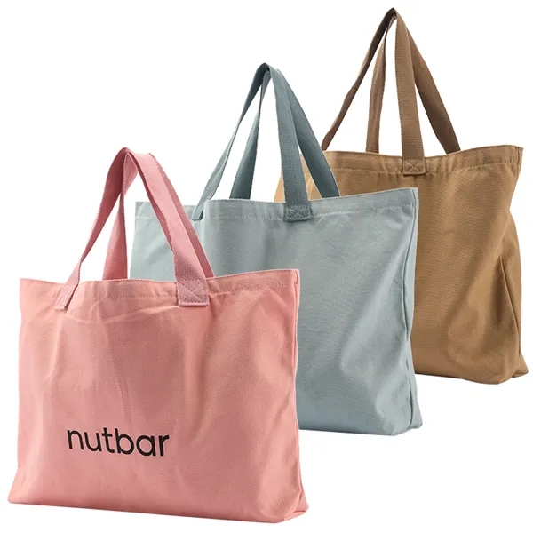 12oz. cotton canvas tote shopping bag (with and without inner pocket)... from ASI 37218 Athena Promo (tm)