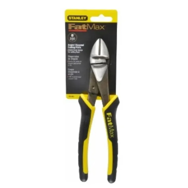 STANLEY® FATMAX® Angled Diagonal Cutting 8" Pliers have a high-leverage pivot... from ASI 41561 Brand Box USA, LLC