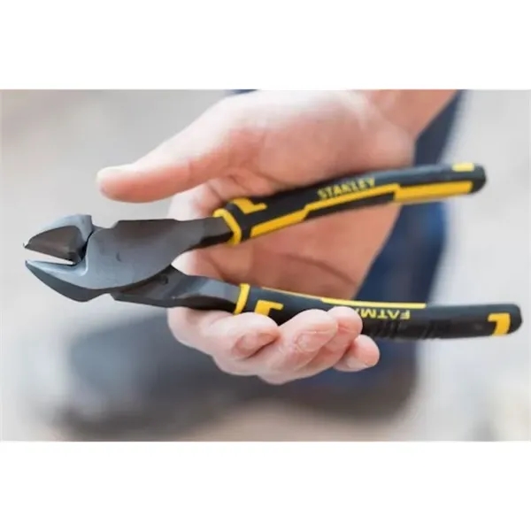 STANLEY® FATMAX® Angled Diagonal Cutting 8" Pliers have a high-leverage pivot... from ASI 41561 Brand Box USA, LLC