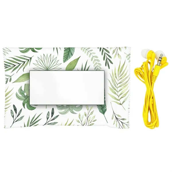 Leaf Wrapped Up Ear Bud Set... from ASI 30208 A P Specialties / AP Specialties