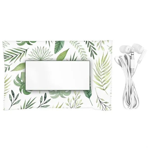 Leaf Wrapped Up Ear Bud Set... from ASI 30208 A P Specialties / AP Specialties