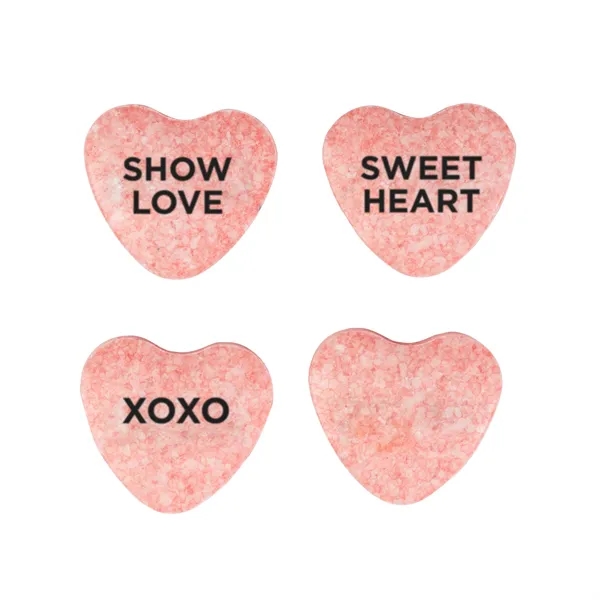 Rectangular tin - imprinted conversation hearts.... from ASI 44900 NC Custom (CI/Lanco)