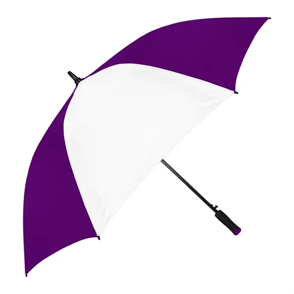 Automatic opening golf umbrella with 58" canopy arc, heavy duty construction... from ASI 89955 StrombergBrand / Stromberg Brand