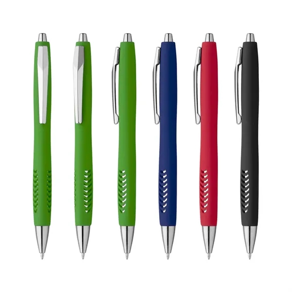 Ergonomic Soft Touch Plastic Pen... from ASI 31517 Admart Products / Admart Line
