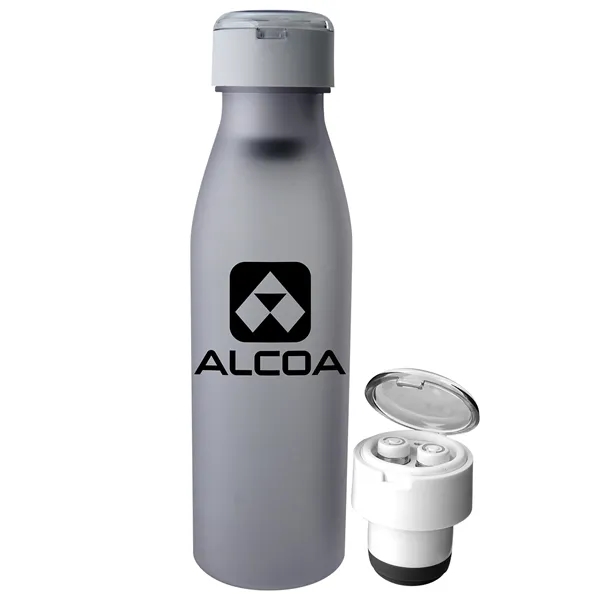 SILHOUETTE BLUETOOTH EAR BUD BOTTLE... from ASI 30208 A P Specialties / AP Specialties