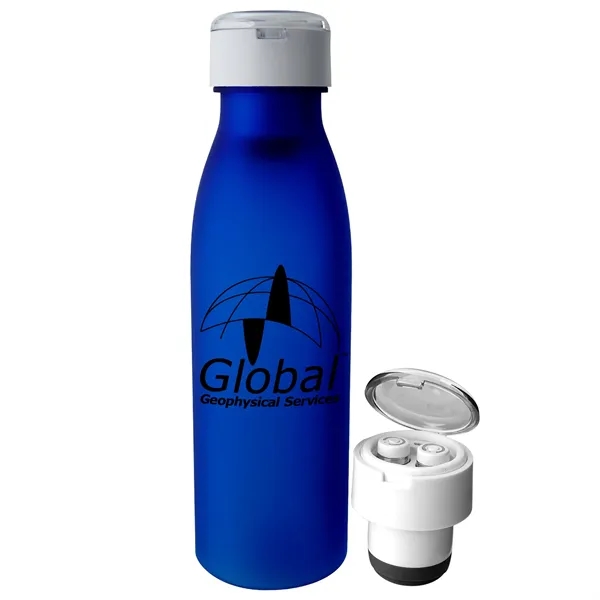 SILHOUETTE BLUETOOTH EAR BUD BOTTLE... from ASI 30208 A P Specialties / AP Specialties