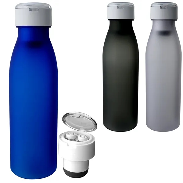 SILHOUETTE BLUETOOTH EAR BUD BOTTLE... from ASI 30208 A P Specialties / AP Specialties