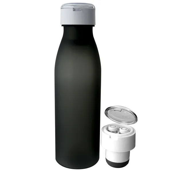 SILHOUETTE BLUETOOTH EAR BUD BOTTLE... from ASI 30208 A P Specialties / AP Specialties