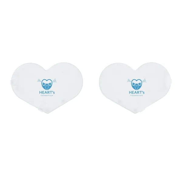 1/4" x 3 1/2" x 2 1/2" heart-shaped box with 30... from ASI 63549 Jornik Manufacturing Corp / Jornik