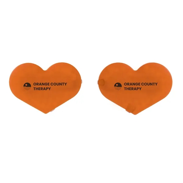 1/4" x 3 1/2" x 2 1/2" heart-shaped box with 30... from ASI 63549 Jornik Manufacturing Corp / Jornik