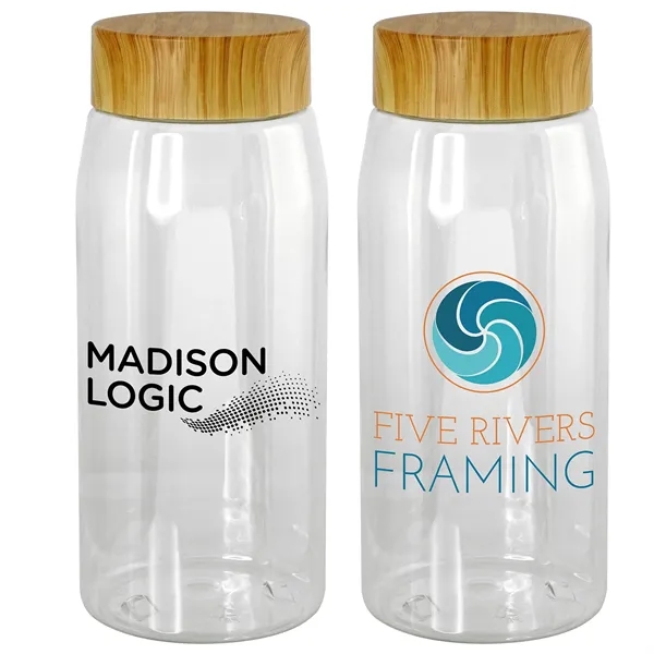 Bamboo Pattern 25 oz. Recycled Bottle... from ASI 30208 A P Specialties / AP Specialties