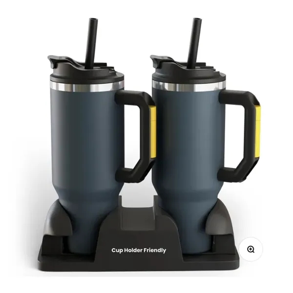 Thicc Buddy 40oz/50oz mug, spill-proof lid, chapstick/key holder, fits to-go cups,... from ASI 72657 Active Life Promo / Apres Ski Active Life