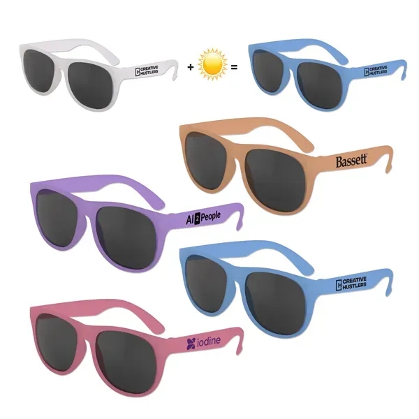 Color-changing plastic sunglasses with UV400 protection.... from ASI 98360 WOWLine / WOWLine®