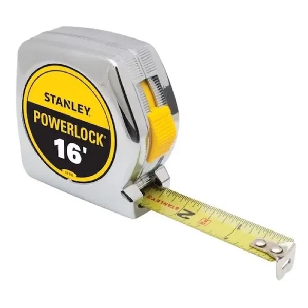 Stanley® Powerlock 16' tape has a Mylar® polyester blade to extend... from ASI 41561 Brand Box USA, LLC