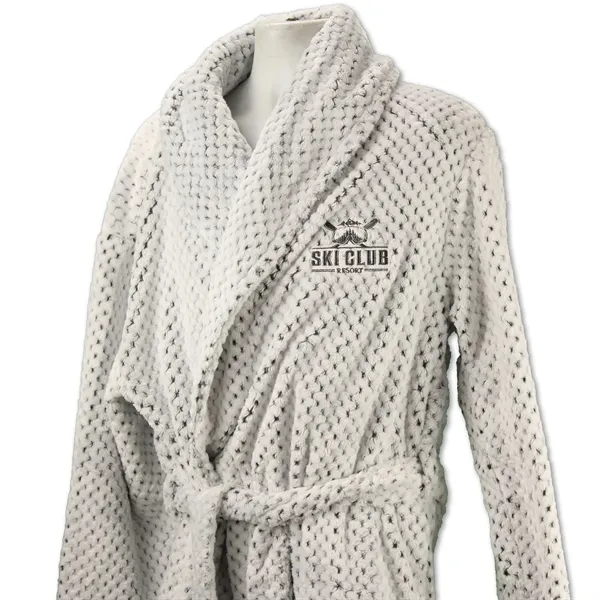 Experience the Wanderlust Bathrobe: stylish, comfy, low-pile, and lightweight-perfect for on-the-go... from ASI 79750 Pro Towels